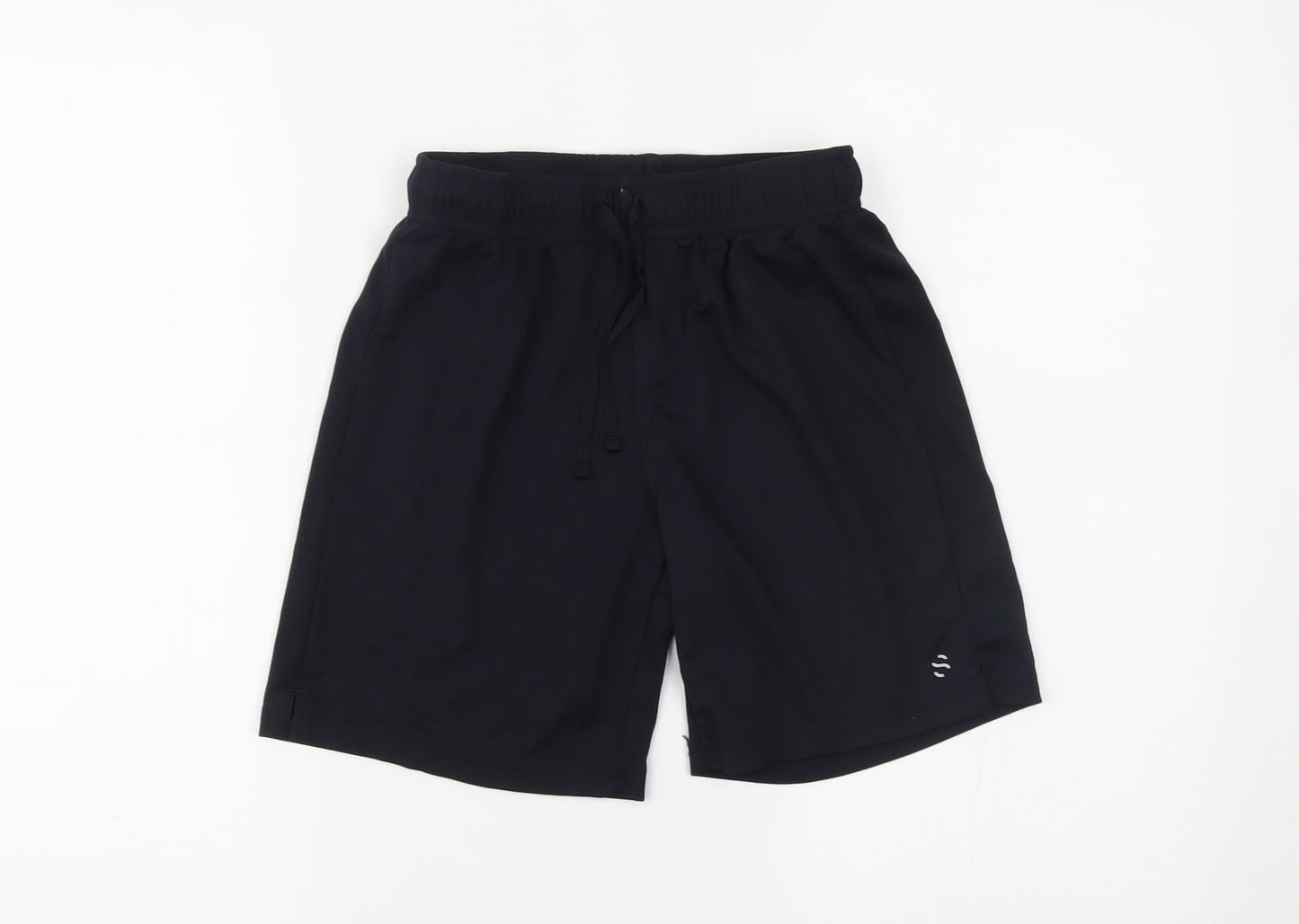 H&M Boys Black   Sweat Shorts Size 9-10 Years