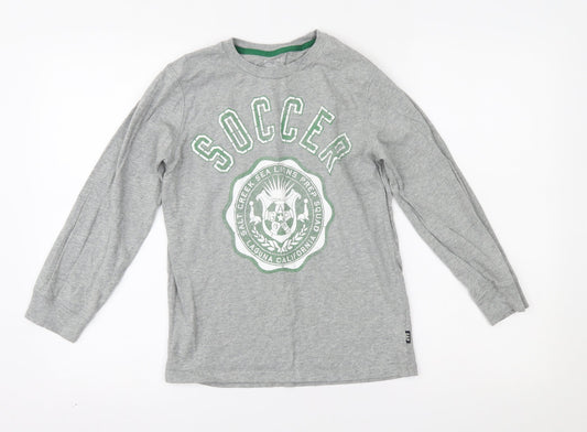 Gap Boys Grey   Basic T-Shirt Size M