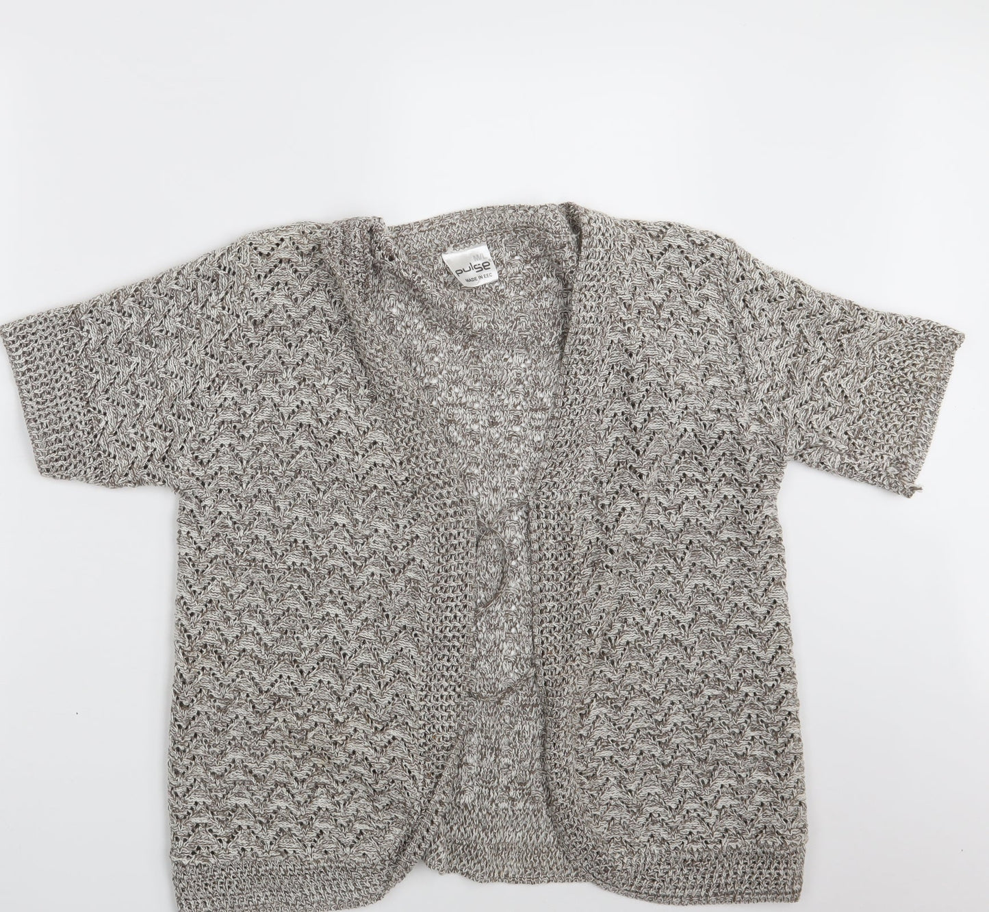 Pulse Womens Beige   Wrap Jumper Size M