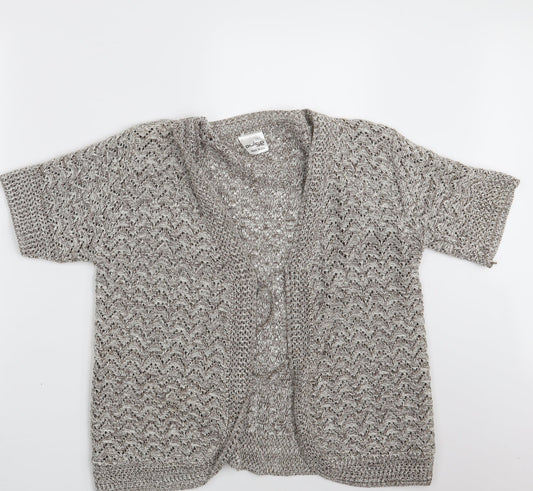 Pulse Womens Beige   Wrap Jumper Size M