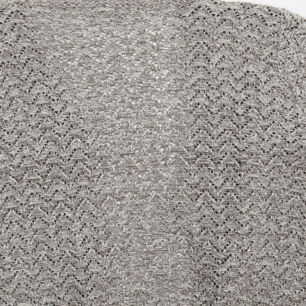 Pulse Womens Beige   Wrap Jumper Size M