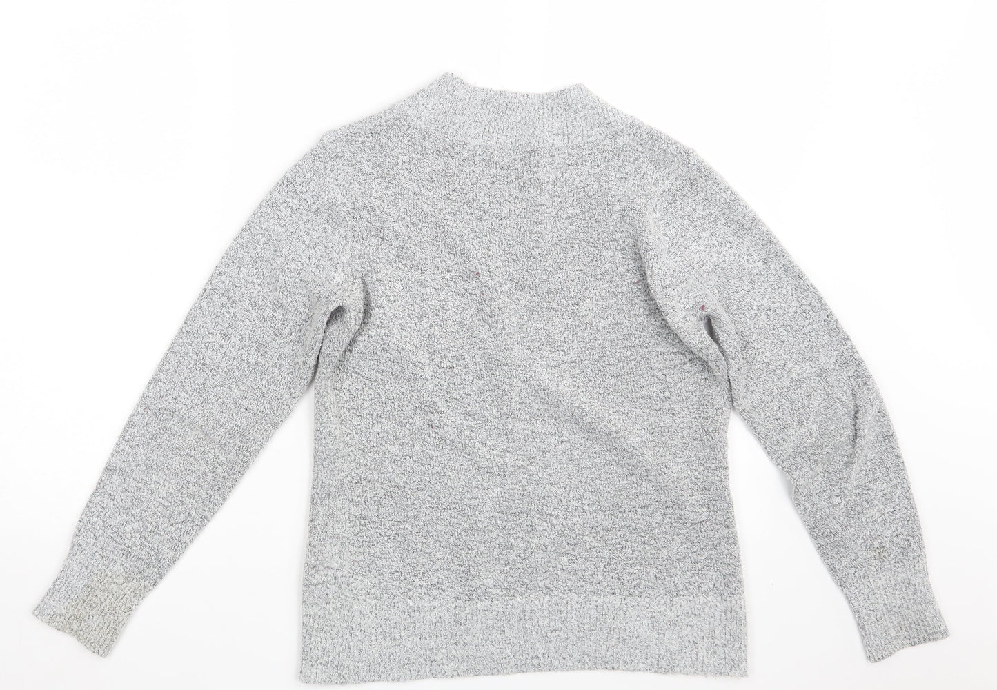 M&Co. Womens Grey  Knit Pullover Jumper Size S