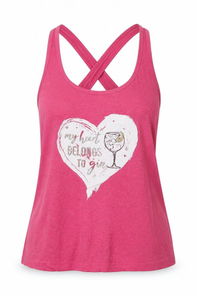 Peacocks Womens Pink   Basic Tank Size 8