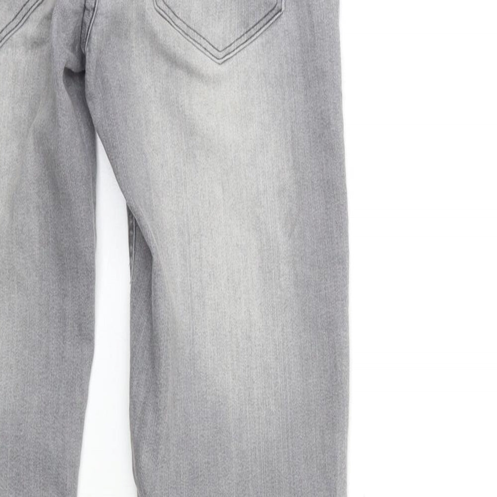 H&M Womens Grey  Denim Skinny Jeans Size 26 in L30 in