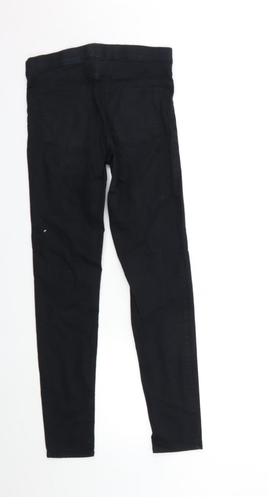 H&M Womens Black  Denim Jegging Jeans Size 36 in L28 in