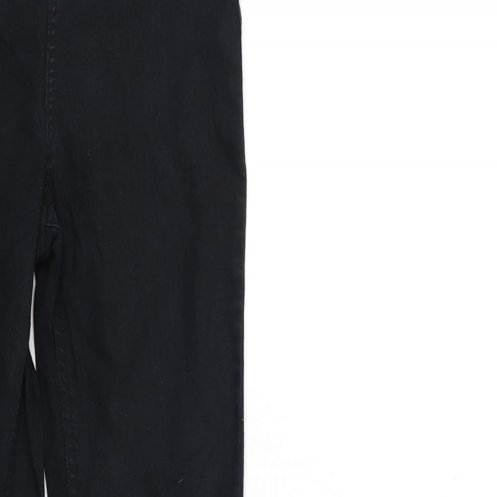 H&M Womens Black  Denim Jegging Jeans Size 36 in L28 in
