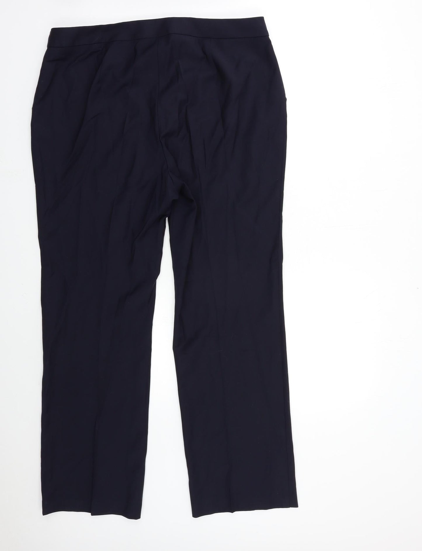 Marks and Spencer Womens Blue   Trousers  Size 16 L30 in