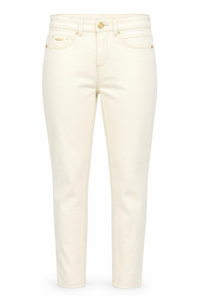 Stradivarius Womens Ivory  Denim Skinny Jeans Size 8 L30 in