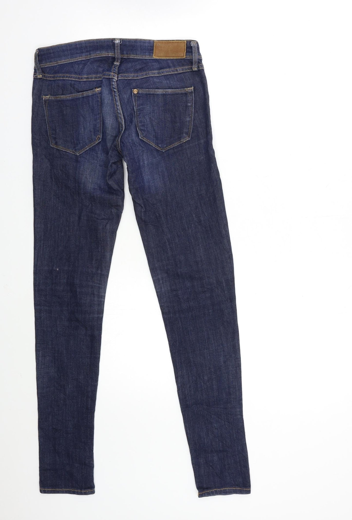 H&M Womens Blue  Denim Skinny Jeans Size 25 in L32 in