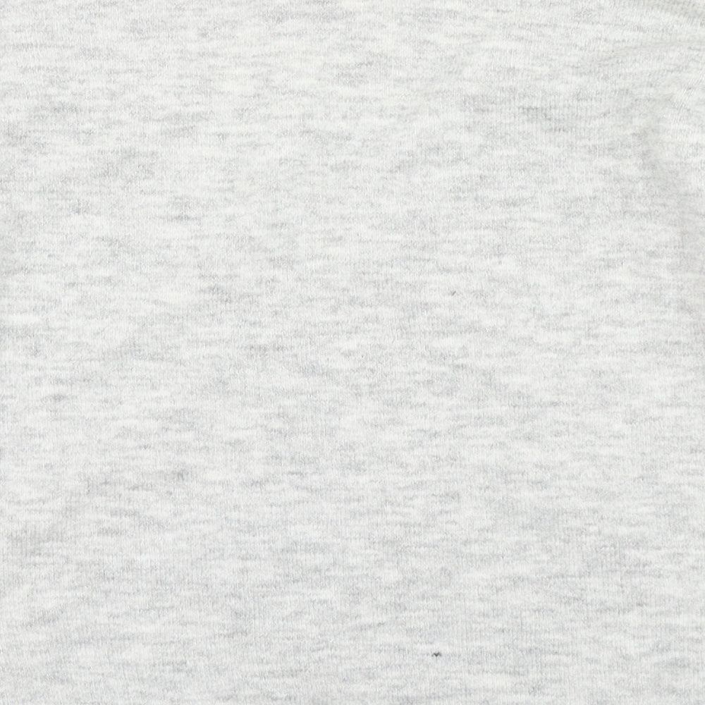 H&M Womens Grey  Knit Pullover Jumper Size M