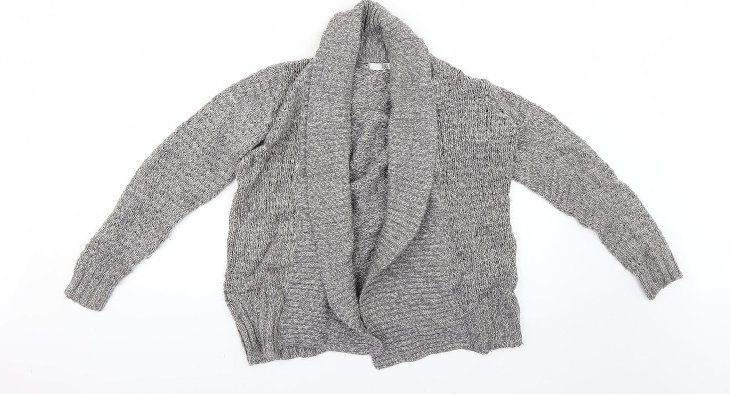 isle Womens Grey   Cardigan Jumper Size S