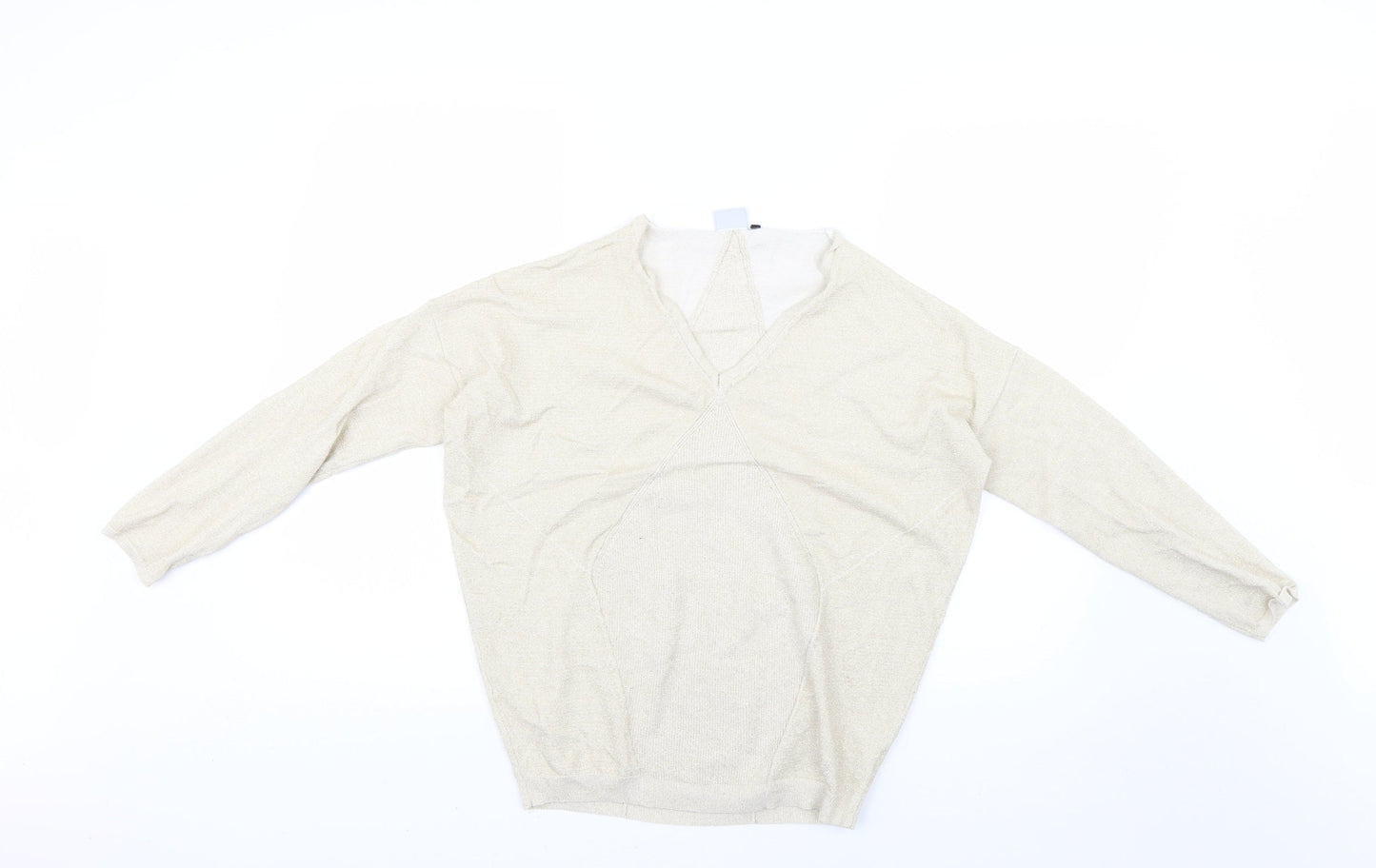 miss captain trend Womens Beige   Pullover Jumper Size S