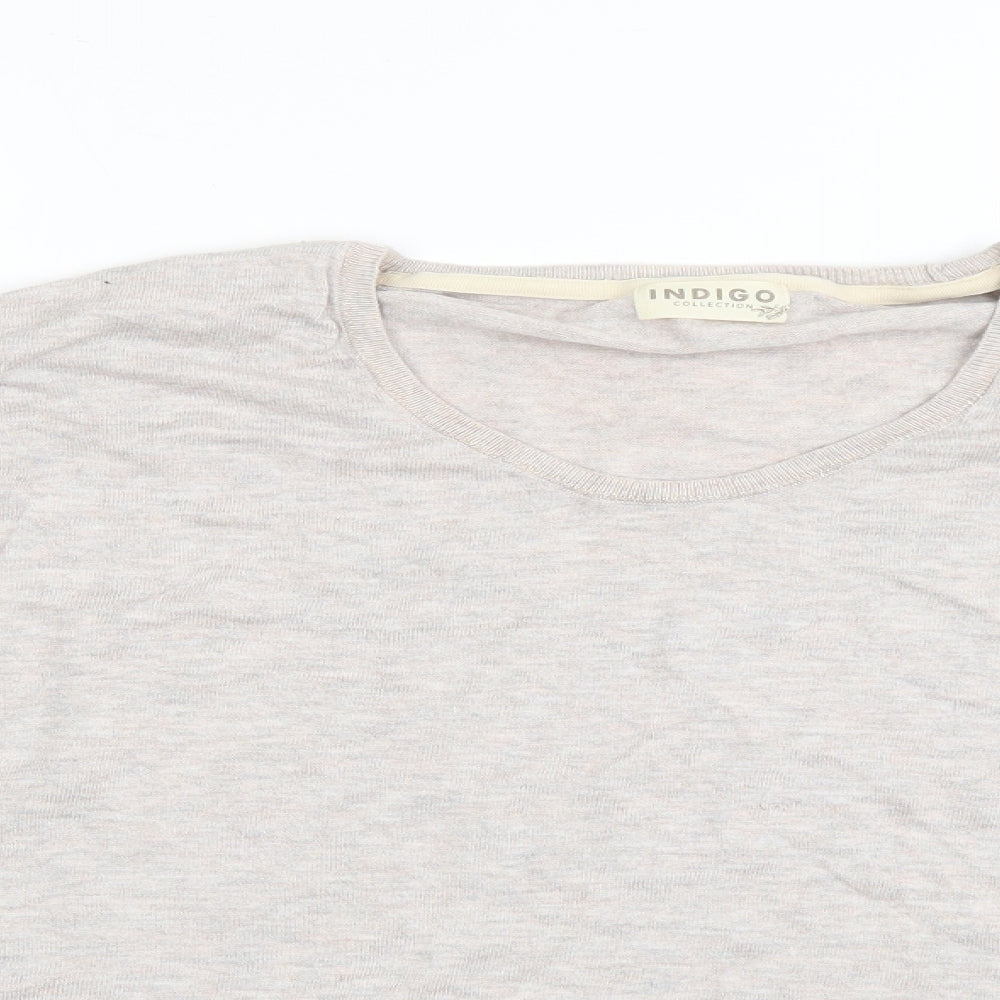marks Womens Beige   Pullover Jumper Size 14