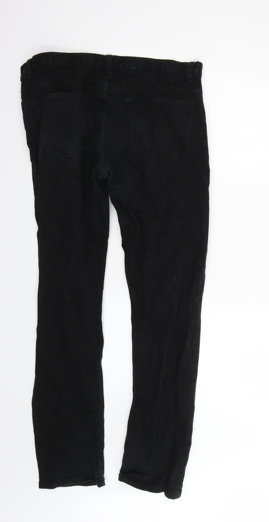 Preworn Womens Black   Skinny Jeans Size 34 L30 in