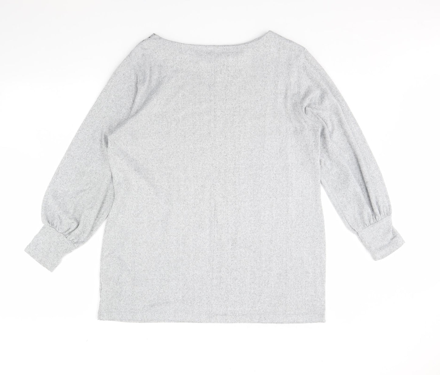M&S Womens Grey   Pullover Jumper Size 16