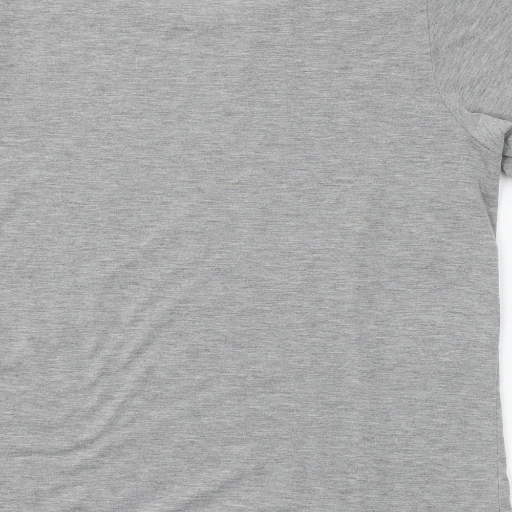 Select Womens Grey  Jersey Basic T-Shirt Size S  - I Want it all