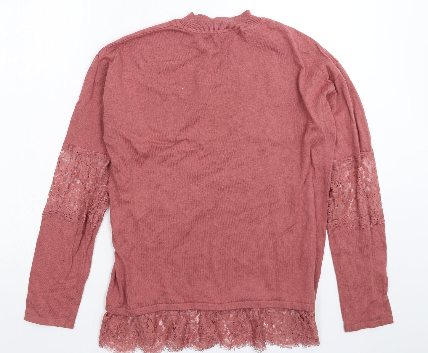 NEXT Womens Pink  Knit Pullover Jumper Size 12