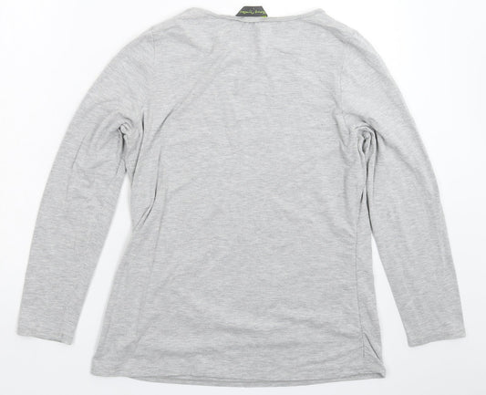 Mothercare Womens Grey   Basic T-Shirt Size L