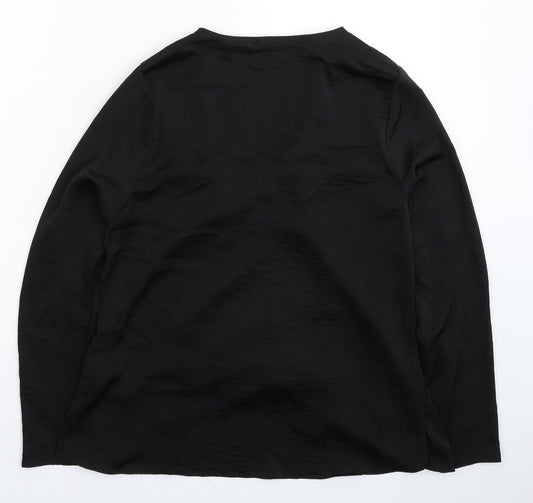 River Island Womens Black   Basic Blouse Size 12