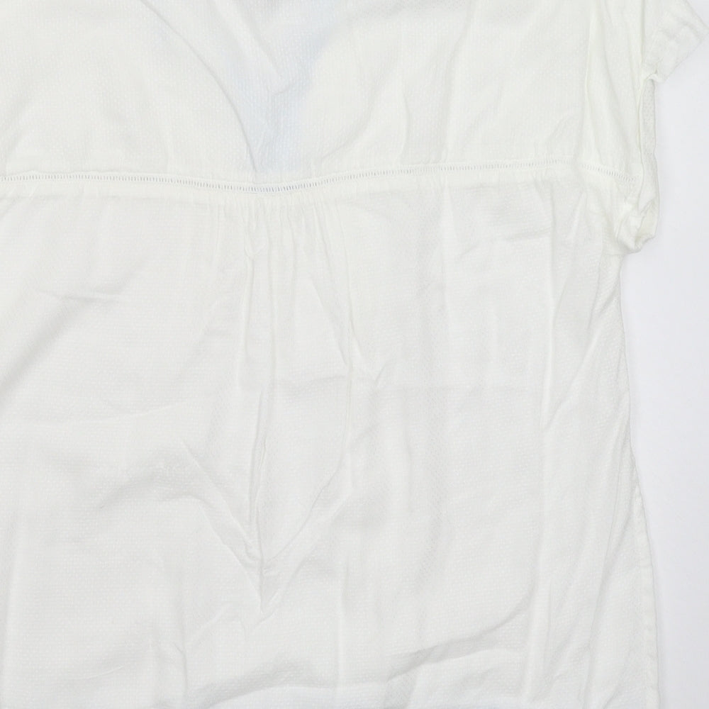 Crew Clothing Womens White   Basic T-Shirt Size 10