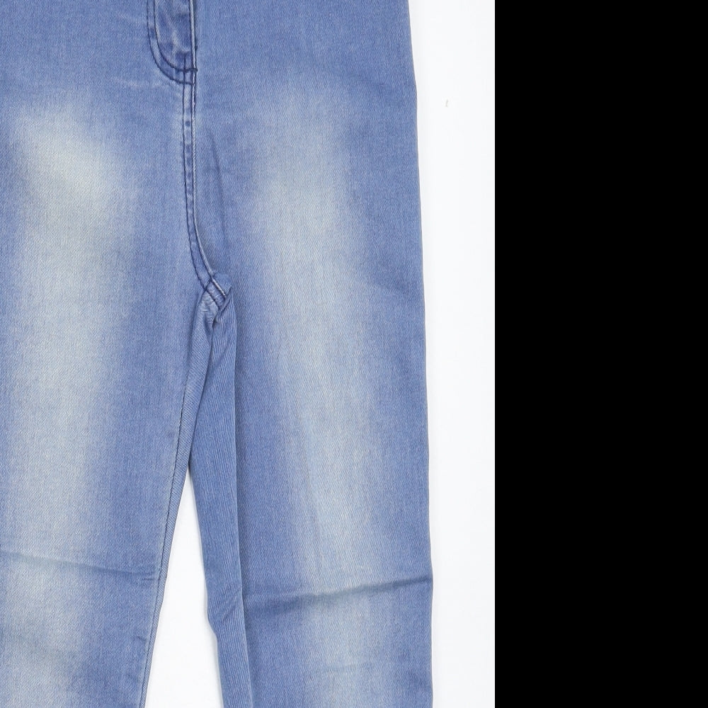 Crafted Womens Blue  Denim Jegging Jeans Size 10 L23 in
