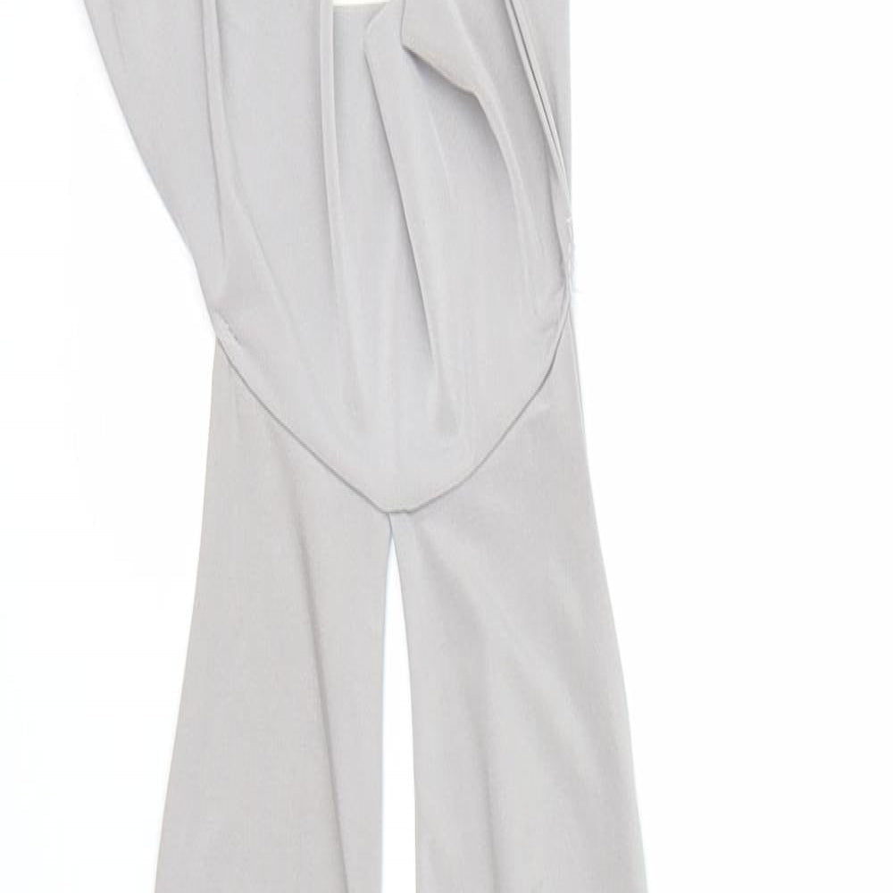 PRETTYLITTLETHING Womens Grey   Basic T-Shirt Size 6