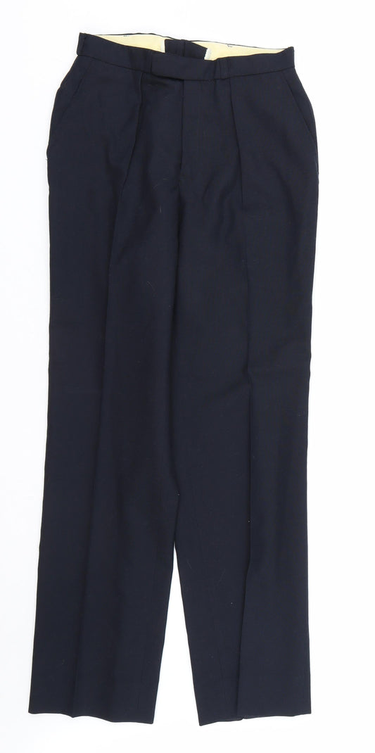 Tuomi Mens Black   Dress Pants Trousers Size 26 L27 in