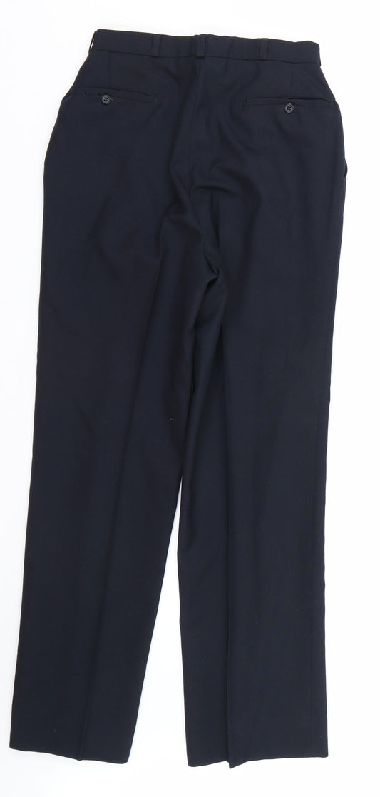 Tuomi Mens Black   Dress Pants Trousers Size 26 L27 in