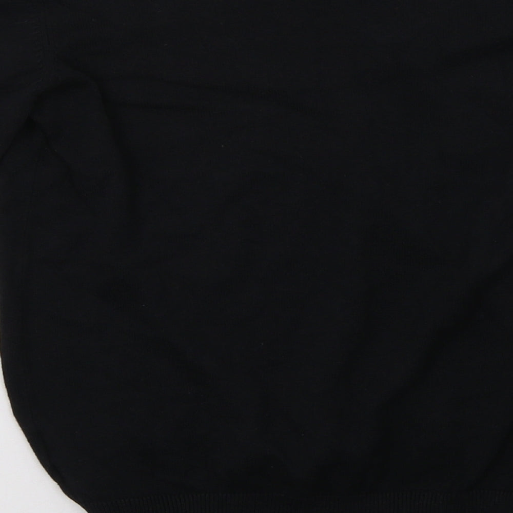 Debenhams Girls Black   Pullover Sweatshirt Size 13 Years