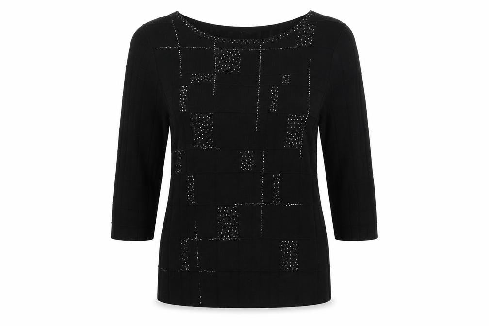 Marks and Spencer Womens Black   Pullover Sweatshirt Size 14