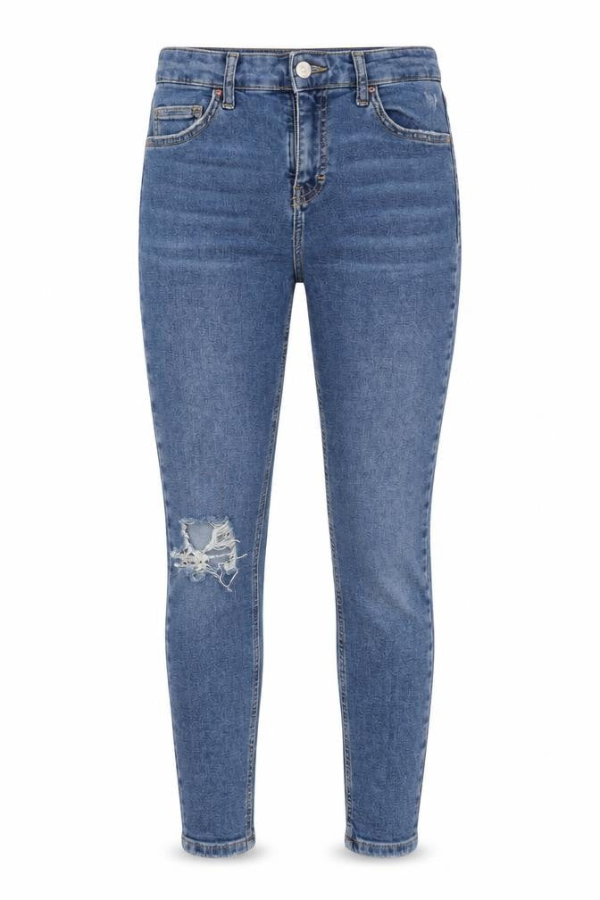 Topshop Womens Blue   Skinny Jeans Size 28 L30 in