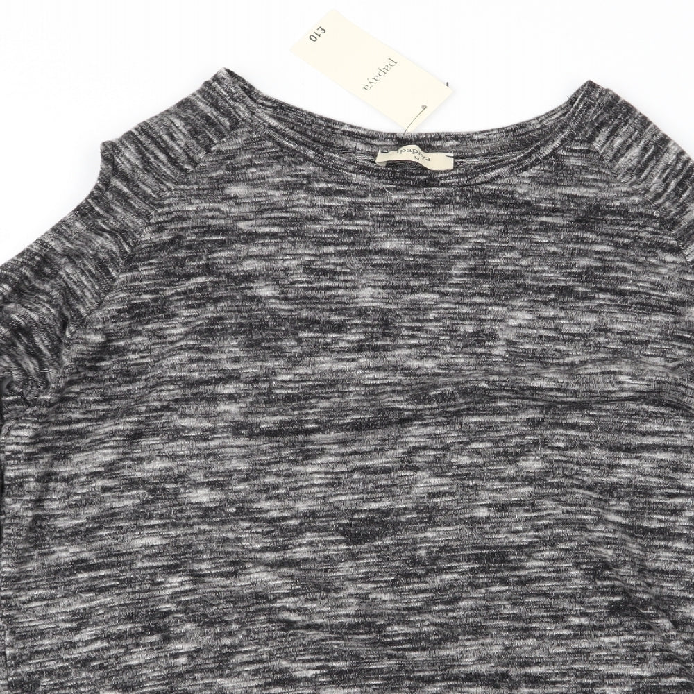 Papaya Womens Grey   Pullover Jumper Size 14