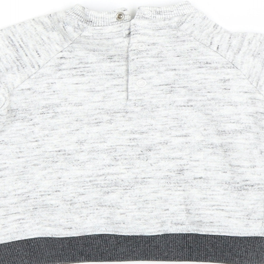 F&F Baby Grey   Pullover Jumper Size 0-3 Months