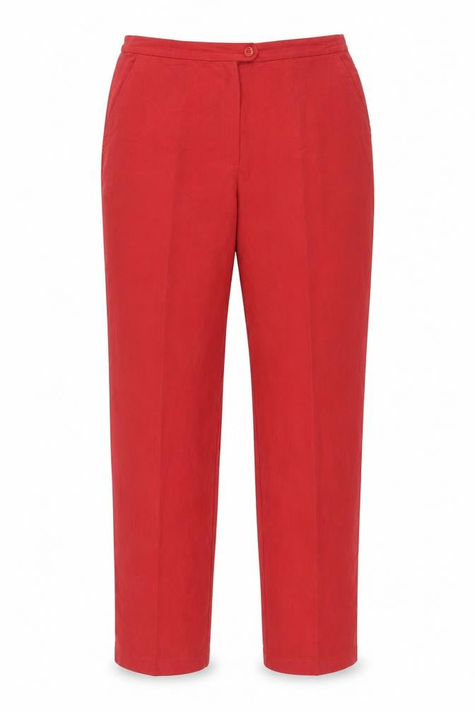 Katia Womens Red   Trousers  Size 12 L27 in