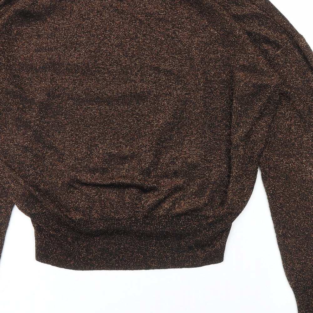 Very Womens Brown   Pullover Jumper Size 10