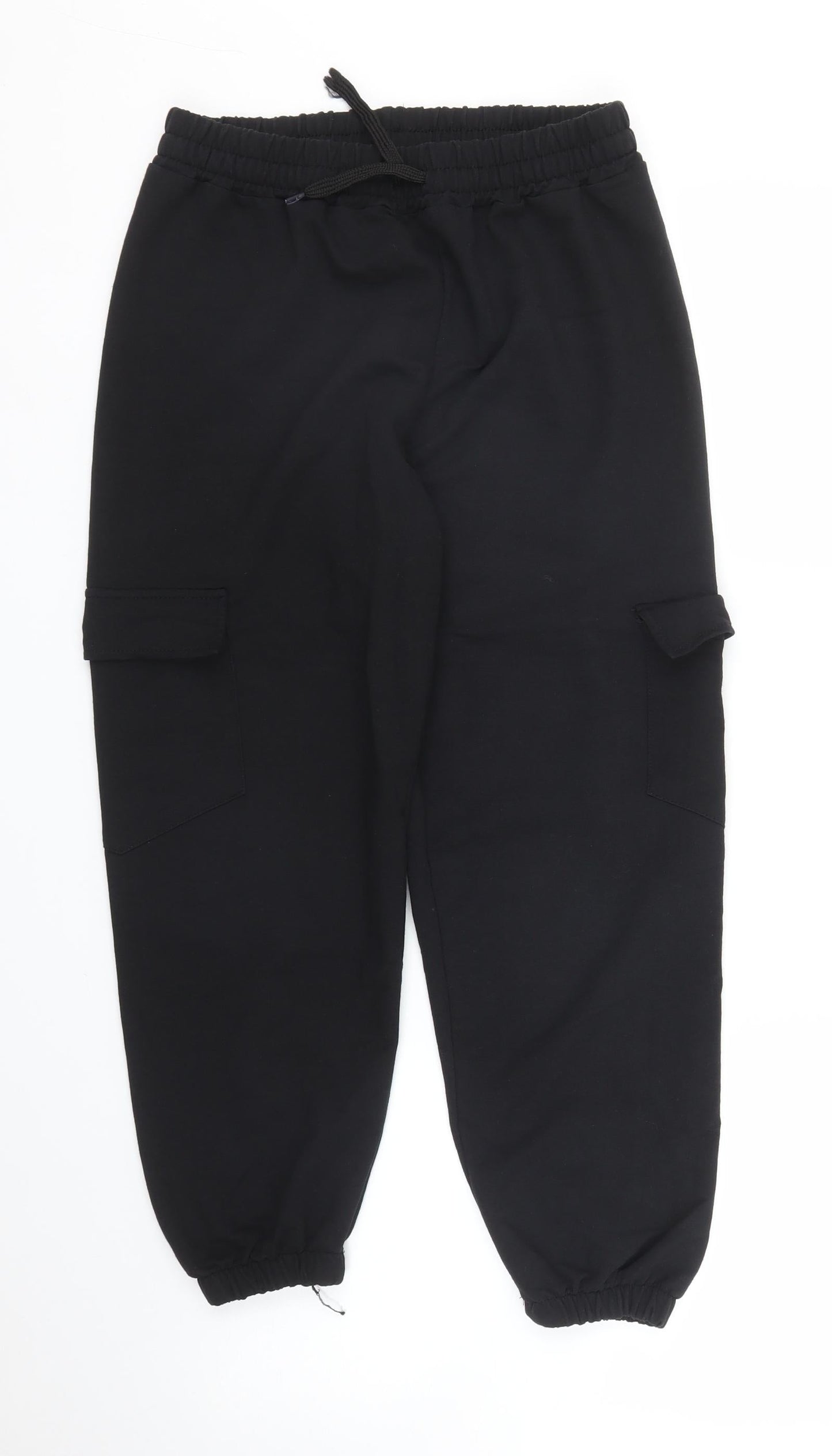 Boohoo Womens Black   Sweatpants Trousers Size M L22 in