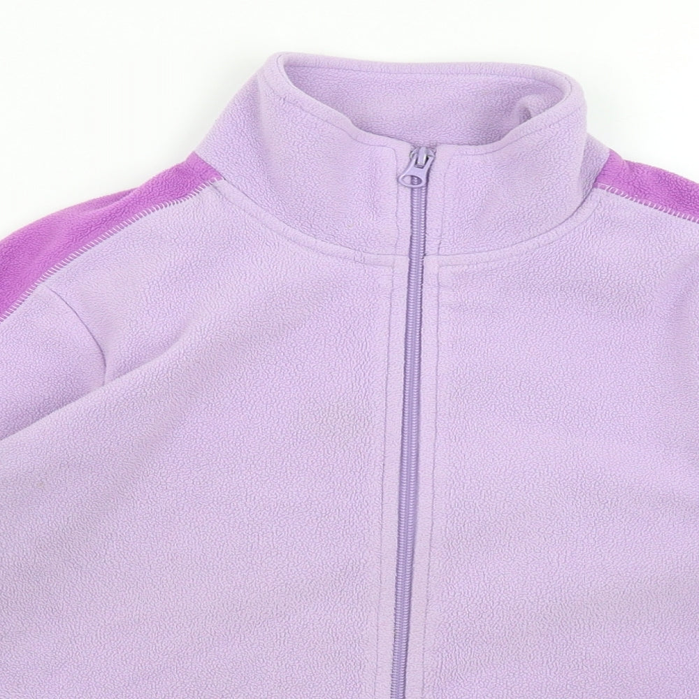 Maine Womens Pink   Full Zip Jumper Size 10