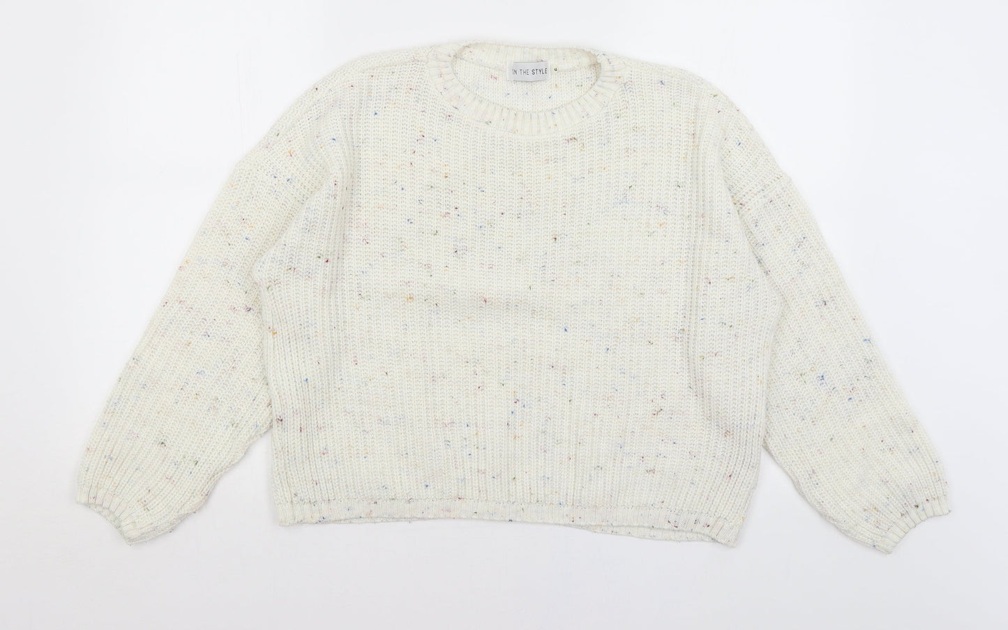 In the Style Womens Ivory   Pullover Jumper Size 6