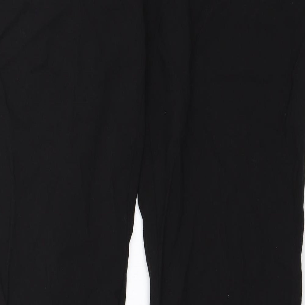 Dunnes Stores Womens Black   Trousers  Size 10 L30 in