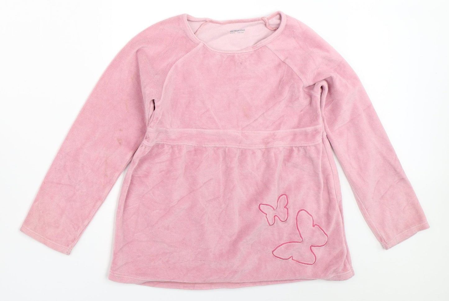 Vertbaudet Girls Pink   Pullover Jumper Size 8 Years