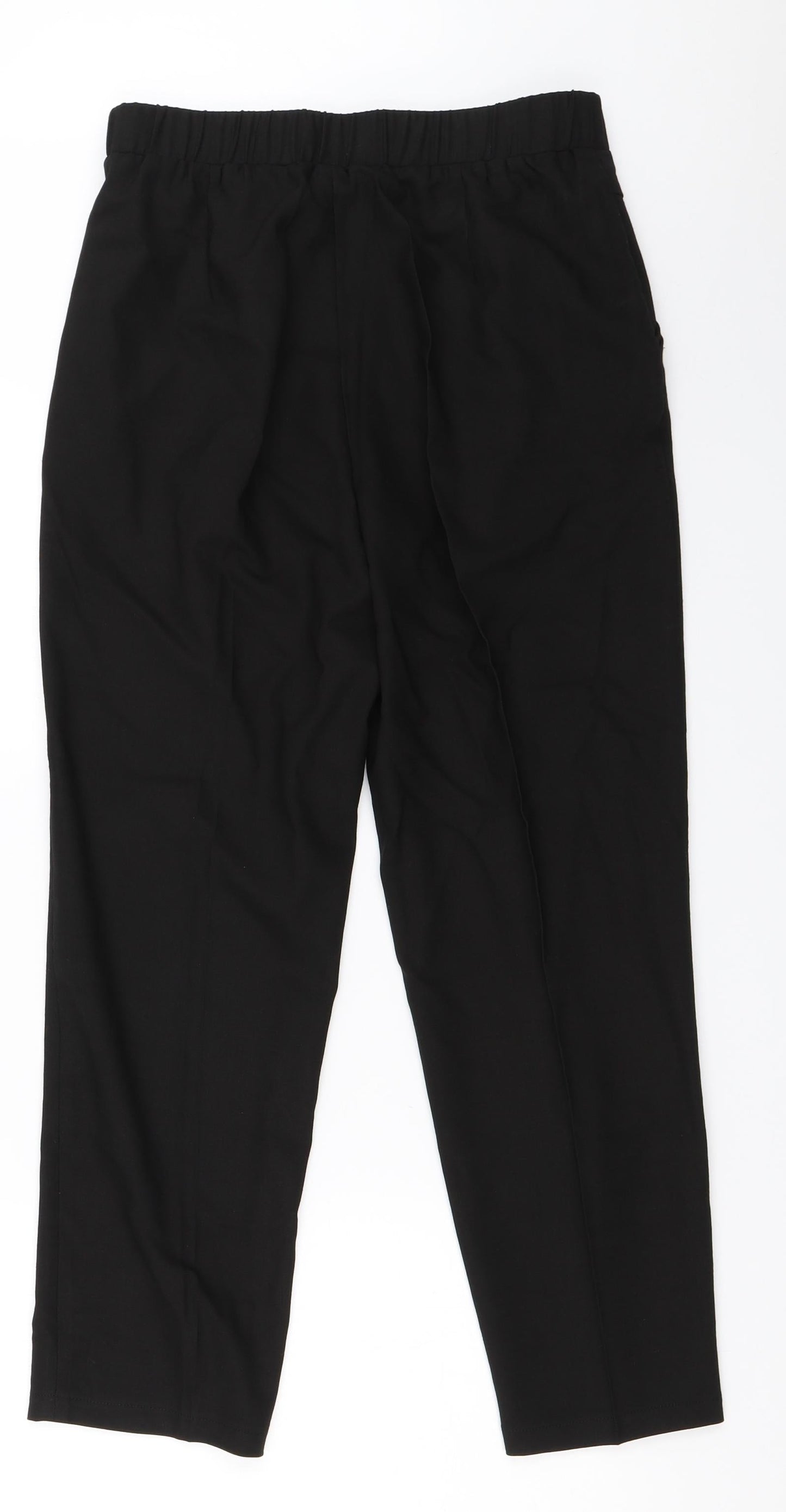Preworn Womens Black   Capri Trousers Size 27 in L25 in