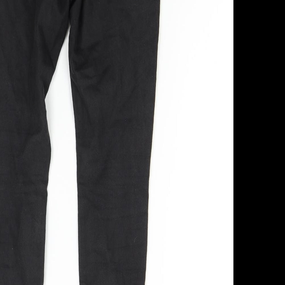 Love Label Womens Black   Skinny Jeans Size 12 L28 in