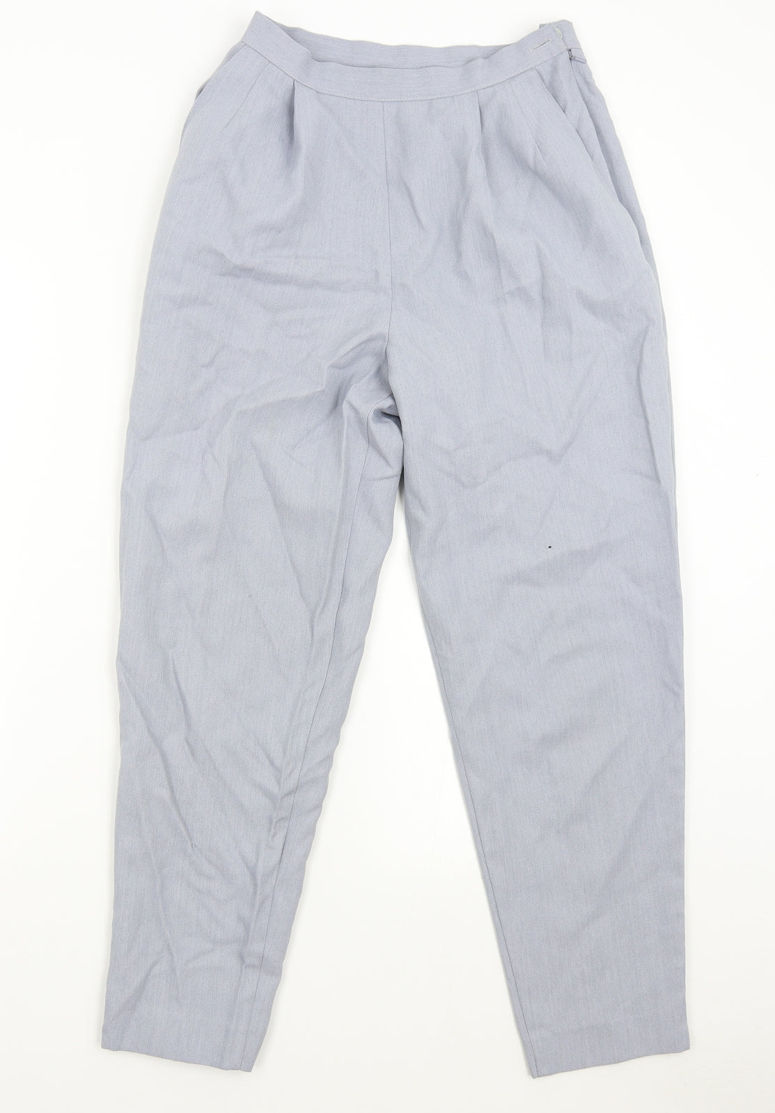 M&S Womens Grey   Trousers  Size 12 L27 in