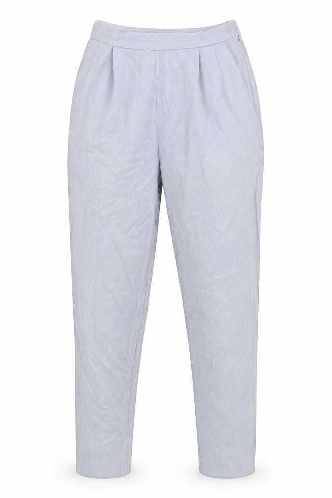 M&S Womens Grey   Trousers  Size 12 L27 in