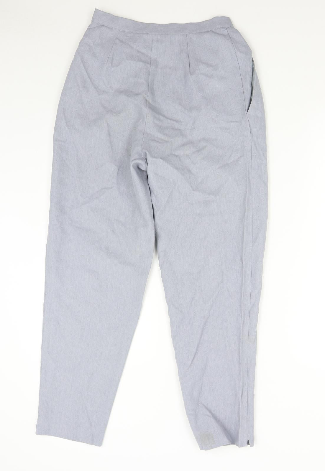 M&S Womens Grey   Trousers  Size 12 L27 in