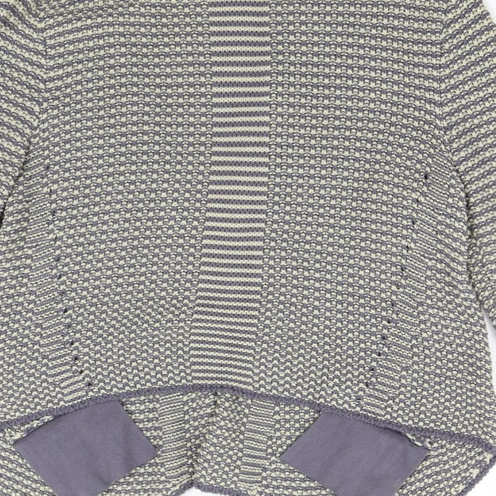 M&S Womens Blue  Knit Cardigan Jumper Size 14