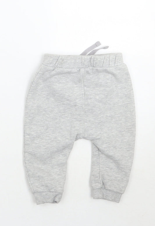 George Boys Grey   Sweatpants Trousers Size 6-9 Months