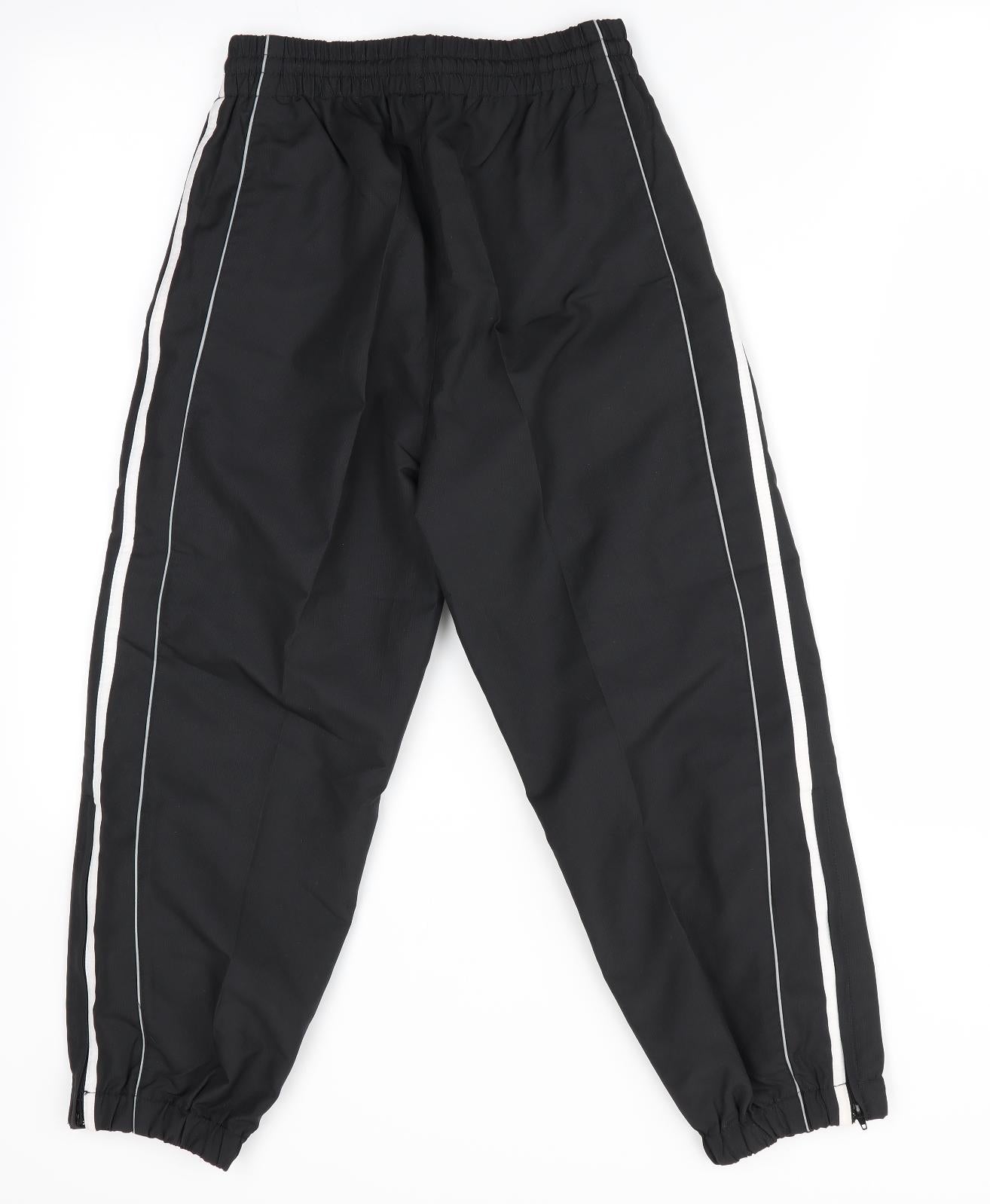 Carlotti Boys Black   Jogger Trousers