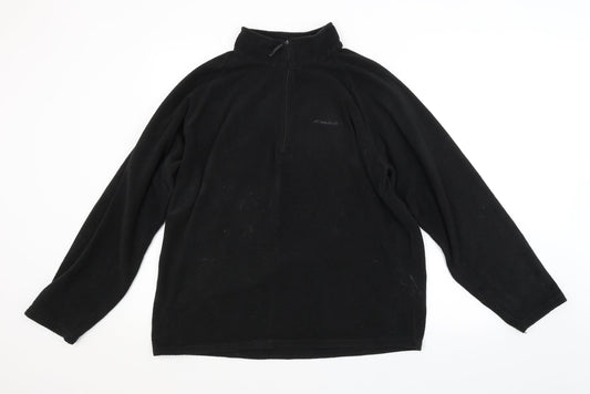 Mountain Life Mens Black   Pullover Sweatshirt Size XL
