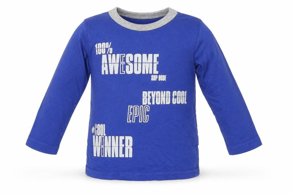 Bounce Girls Blue   Basic T-Shirt Size 18-24 Months
